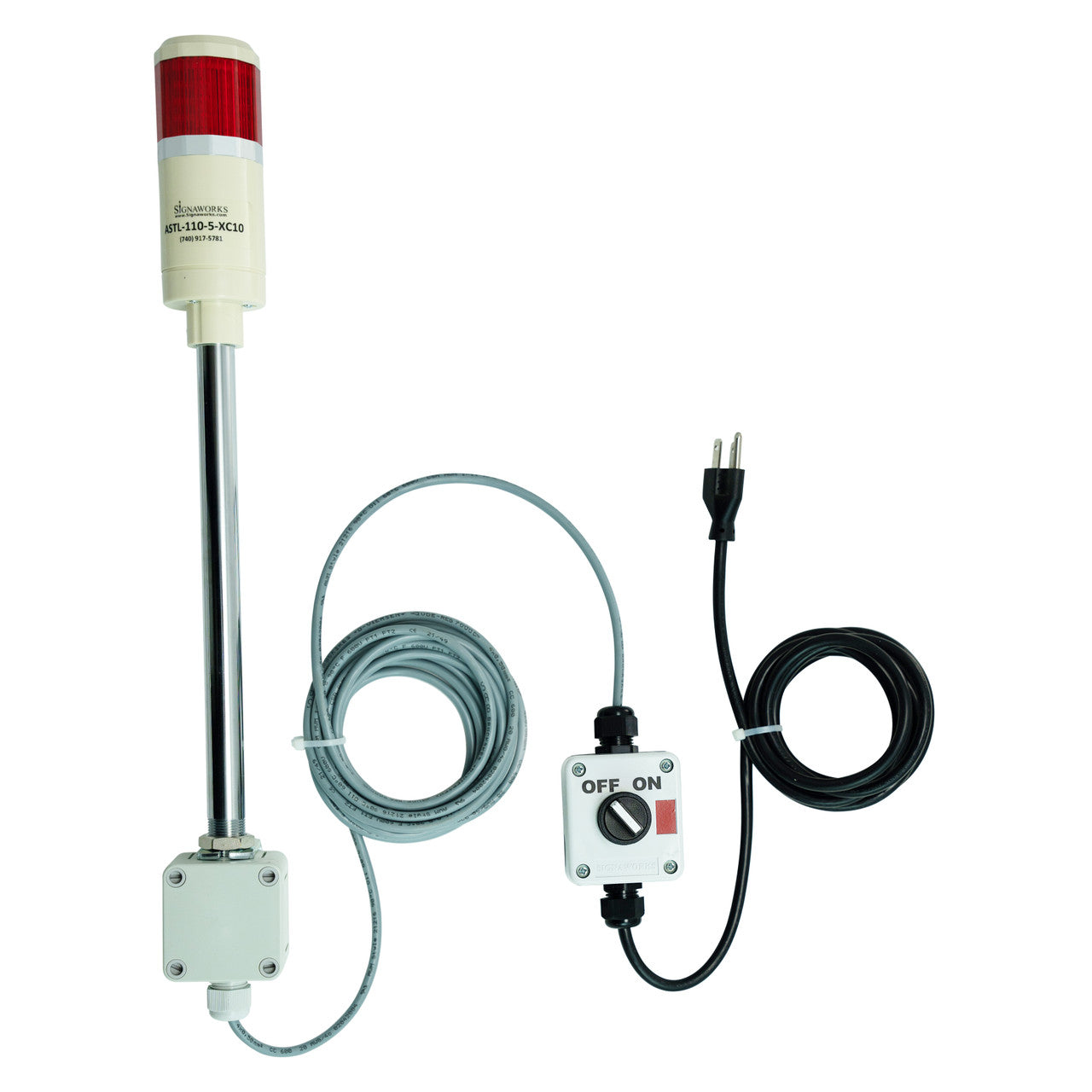 Extended Cable Length LED Andon Stations