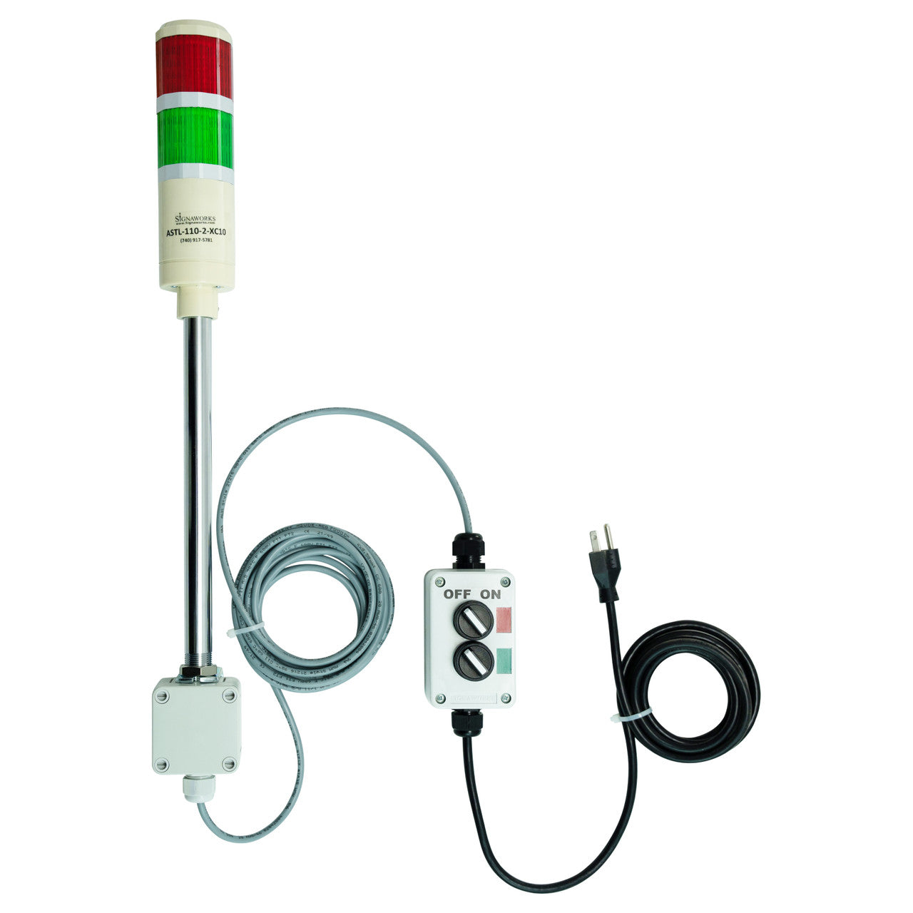Extended Cable Length LED Andon Stations