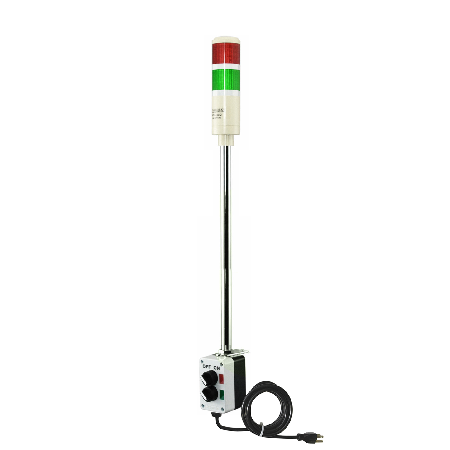 Extended 24" Pole LED Andon Stations