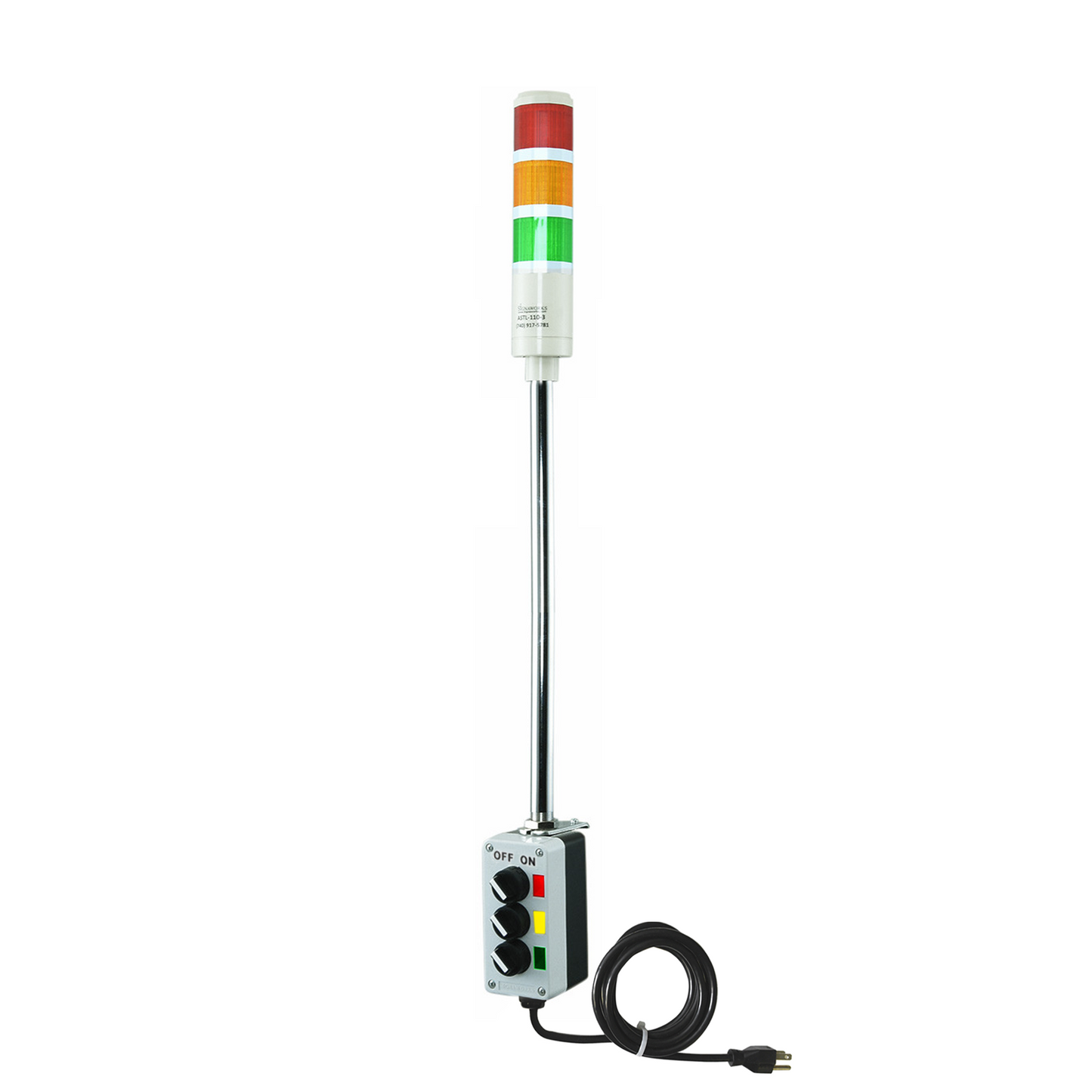 Extended 24" Pole LED Andon Stations