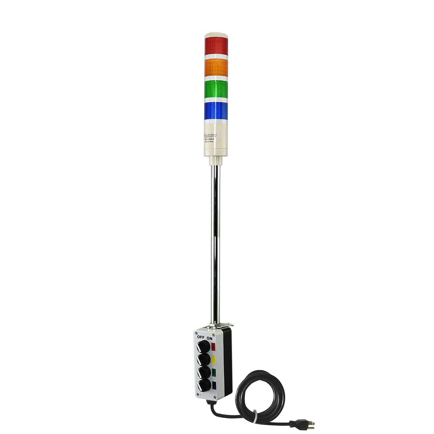 Extended 24" Pole LED Andon Stations