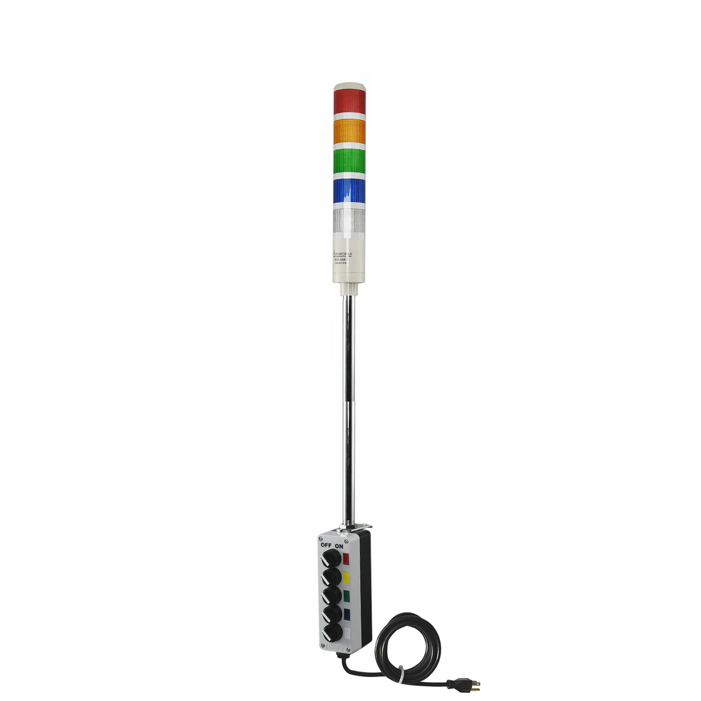 Extended 24" Pole LED Andon Stations
