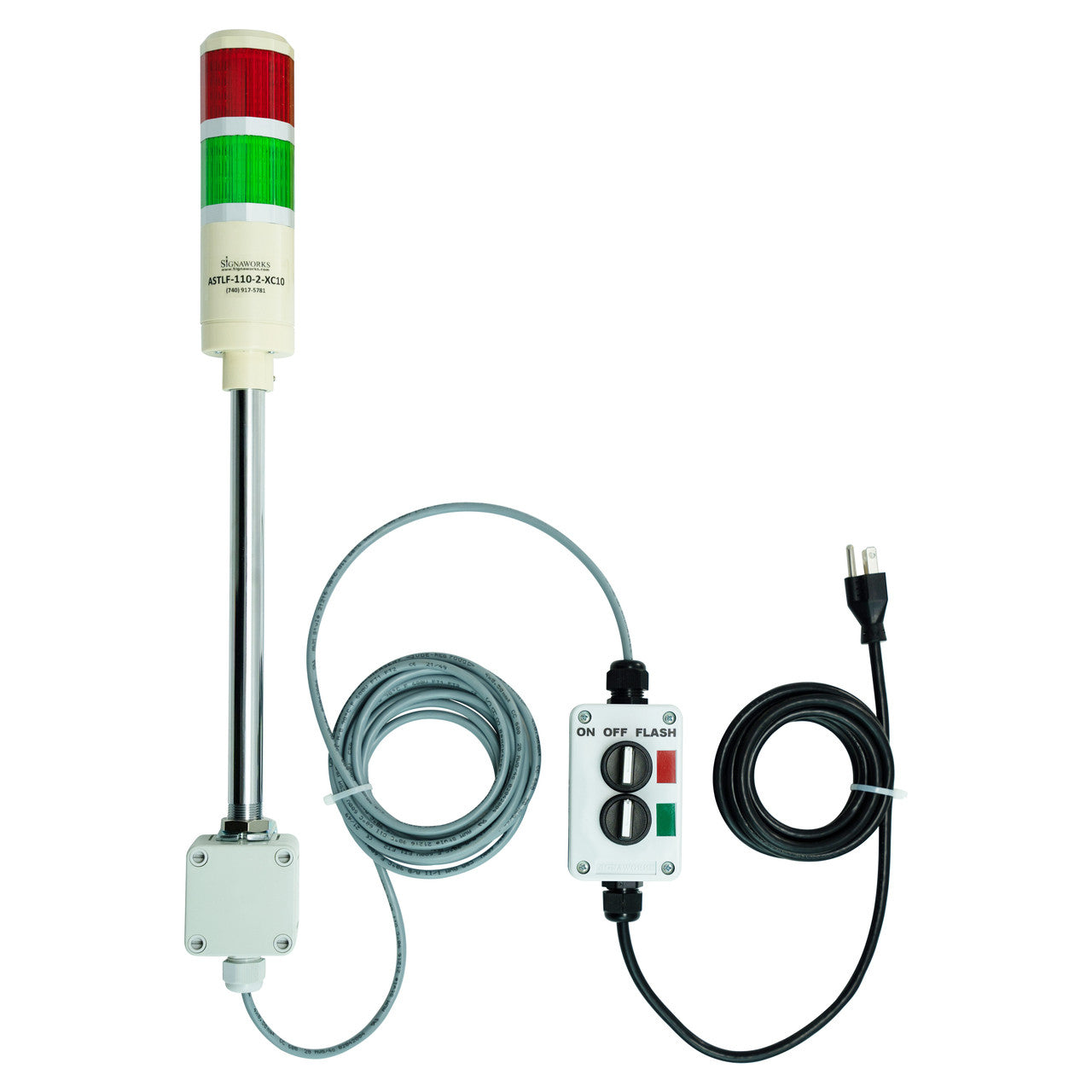 Extended Cable Length LED Andon Stations