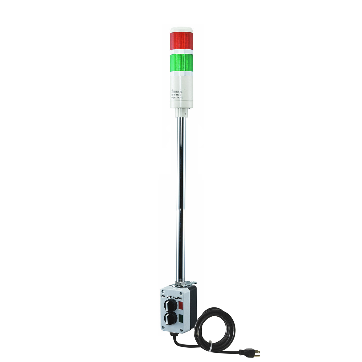 Extended 24" Pole LED Andon Stations