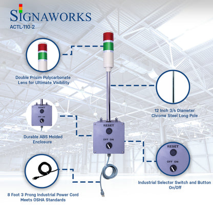 Production Cycle Timer Light