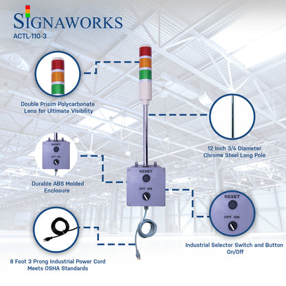 Production Cycle Timer Light