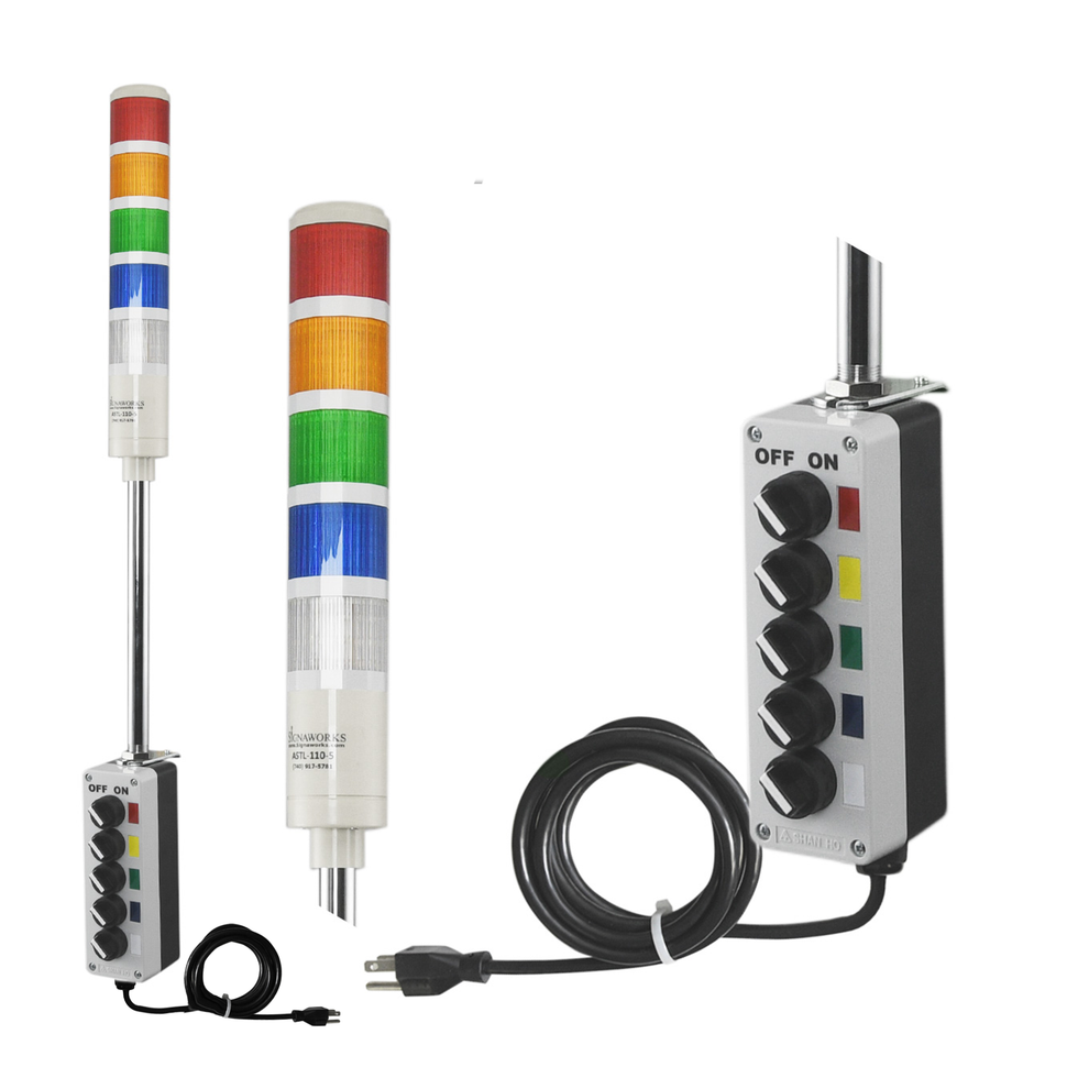 Signaworks LED Andon Stacklight Assemblies | LEDAndon