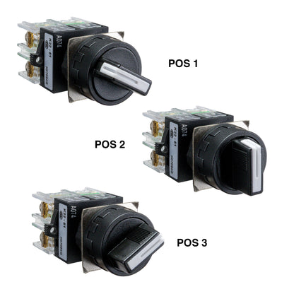 Industrial Toggle Selector Switches