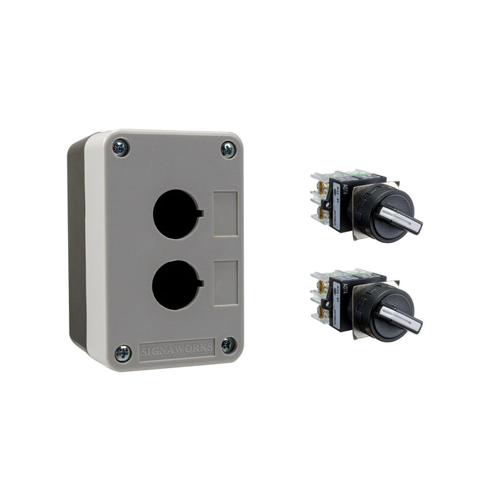 Switch Function Kit Signaworks Toggle Selector Switch Box Kits | LEDAndon