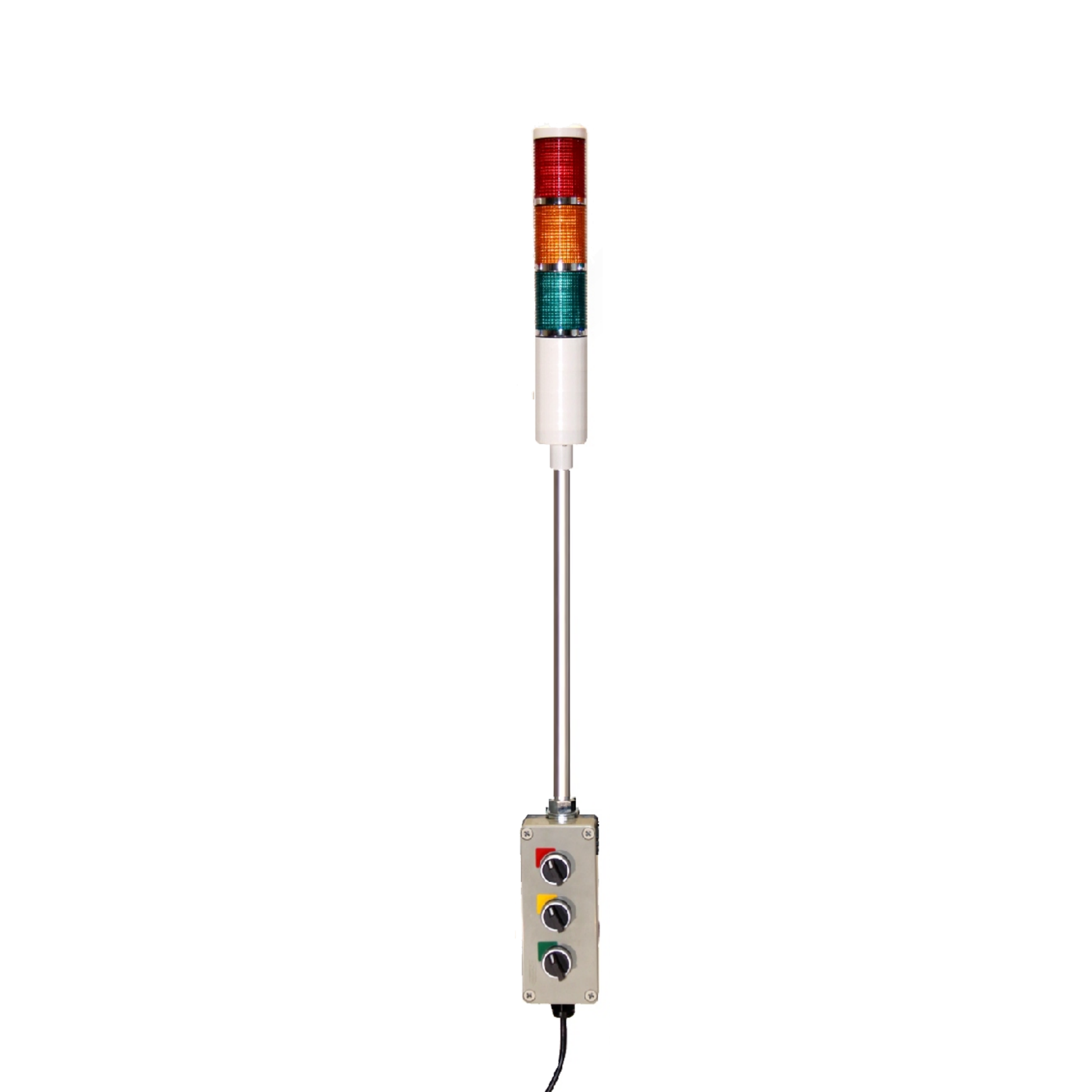 Visual Signaling Tower Light LED Andon Tower Light - 24VDC, Red/Yellow ...